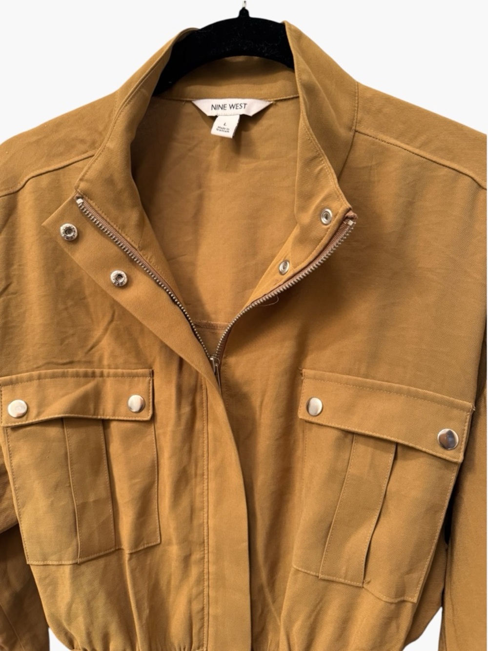 Nine West Belted Utility Jacket - Picture 3 of 10